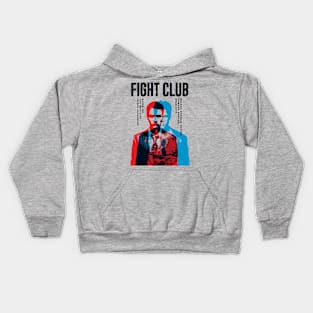 Fight Club // movie retro Kids Hoodie